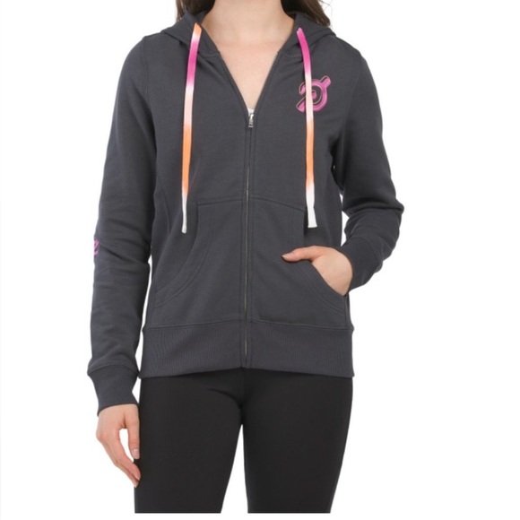 NWT ~ Peloton Ultimate Fleece Zip Hoodie | Navy Size Small | Sweatshirt Fall - Picture 2 of 4